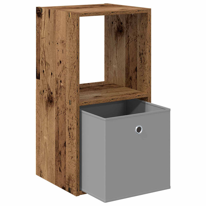 Noptieră cu sertar Lemn vechi 35 x 32 x 68,5 cm Lemn compozit - WALTI WALTI
