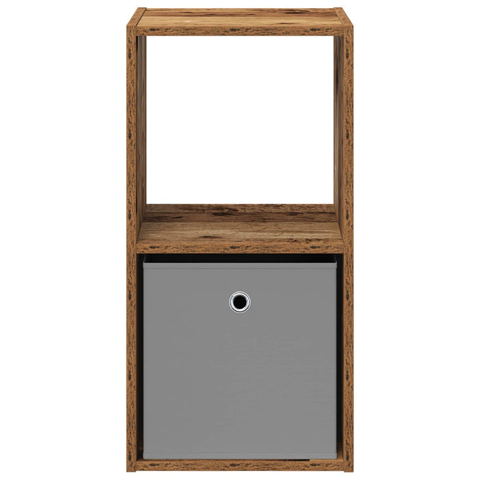 Noptieră 2 pcs Lemn vechi 35 x 32 x 68,5 cm Lemn compozit - WALTI WALTI