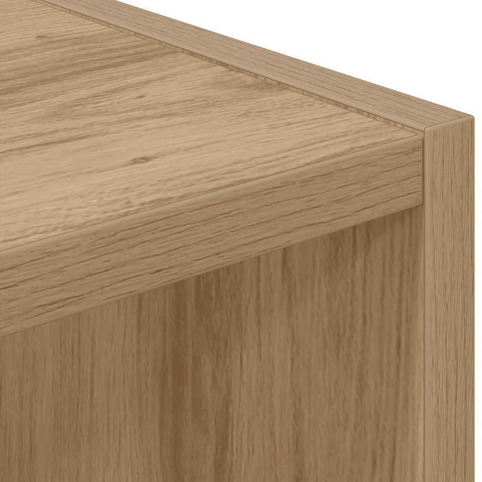 Noptieră 2 pcs Stejar Artizanal 35 x 32 x 68,5 cm Lemn compozit - WALTI WALTI