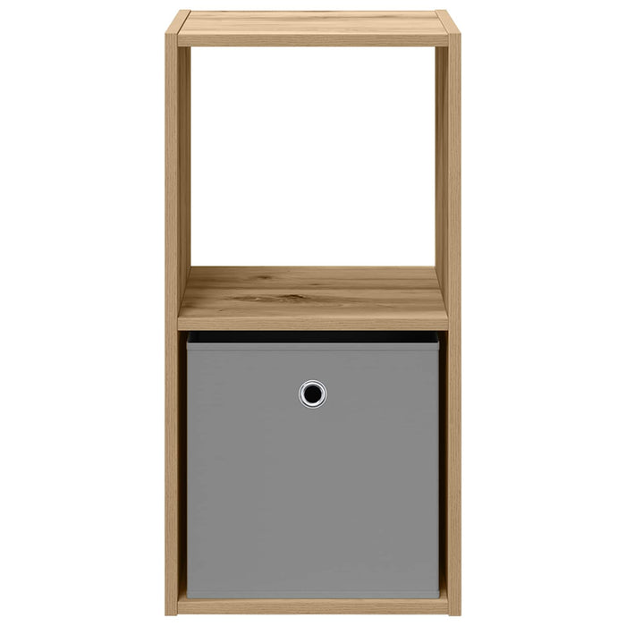 Noptieră 2 pcs Stejar Artizanal 35 x 32 x 68,5 cm Lemn compozit - WALTI WALTI
