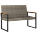 Set de Mobilier pentru Exterior 4 pcs Gri și gri închis - WALTI WALTI