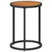 Set de măsuțe de cafea 2 pcs Natural și Negru 55 x 55 x 45 cm - WALTI WALTI