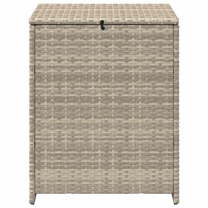 Cutie pentru perne Gri deschis 55 x 55 x 69 cm poliratan - WALTI WALTI