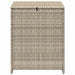 Cutie pentru perne Gri deschis 55 x 55 x 69 cm poliratan - WALTI WALTI