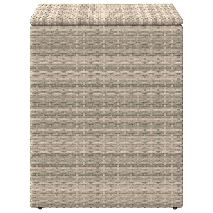 Cutie pentru perne Gri deschis 55 x 55 x 69 cm poliratan - WALTI WALTI