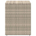 Cutie pentru perne Gri deschis 55 x 55 x 69 cm poliratan - WALTI WALTI