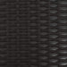 Set de masă pentru grădină cu pernă 3 pcs Negru și Gri - WALTI WALTI