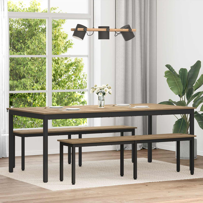 Mese de sufragerie 200 x 100 x 75 cm Lemn prelucrat WALTI