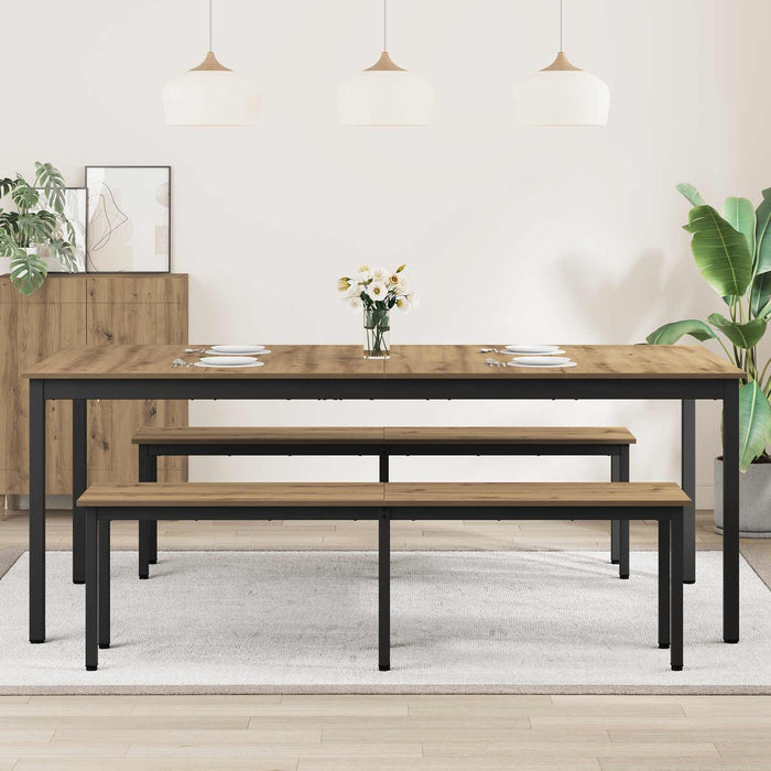 Mese de sufragerie 200 x 100 x 75 cm Lemn prelucrat WALTI