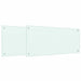 Spate de bucătărie 2 pcs Alb 90 x 40 cm sticlă securizată - WALTI WALTI
