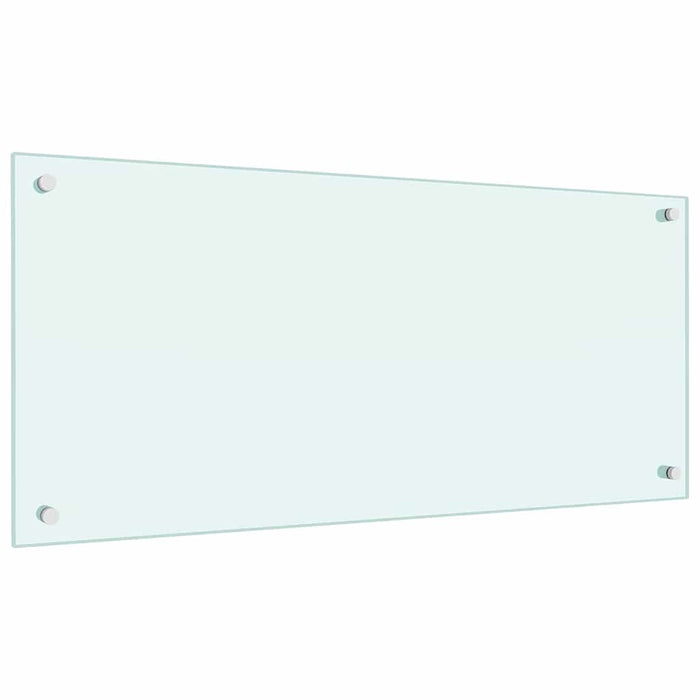 Spate de bucătărie 2 pcs Alb 90 x 40 cm sticlă securizată - WALTI WALTI