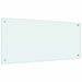 Spate de bucătărie 2 pcs Alb 90 x 40 cm sticlă securizată - WALTI WALTI