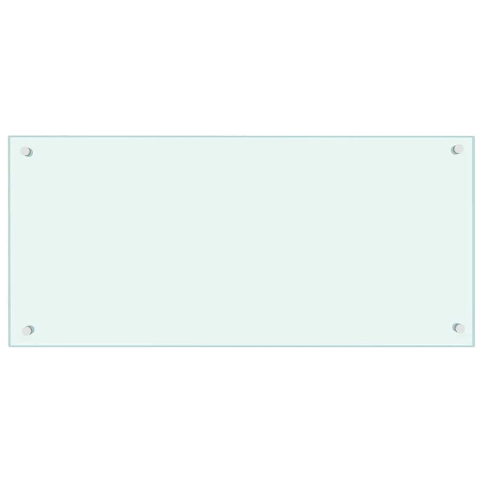 Spate de bucătărie 2 pcs Alb 90 x 40 cm sticlă securizată - WALTI WALTI