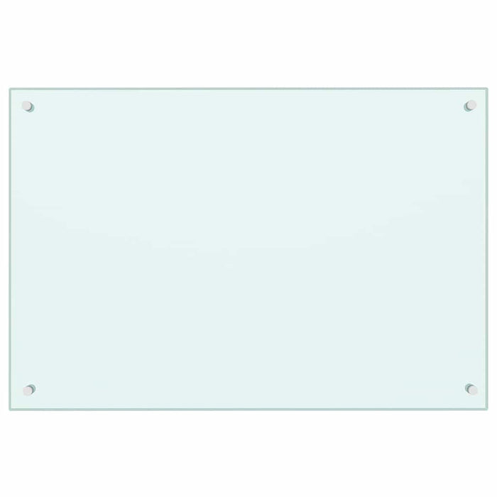 Spate de bucătărie 2 pcs Alb 90 x 60 cm sticlă securizată - WALTI WALTI