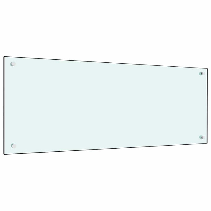 Spate de bucătărie 2 pcs Alb 100 x 40 cm sticlă securizată - WALTI WALTI