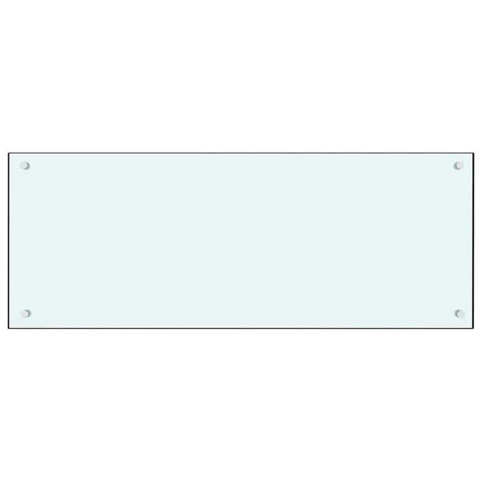 Spate de bucătărie 2 pcs Alb 100 x 40 cm sticlă securizată - WALTI WALTI