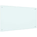 Spate de bucătărie 2 pcs Alb 100 x 60 cm sticlă securizată - WALTI WALTI