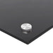 Spate de bucătărie 2 pcs Negru 90 x 40 cm sticlă securizată - WALTI WALTI
