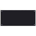 Spate de bucătărie 2 pcs Negru 90 x 40 cm sticlă securizată - WALTI WALTI