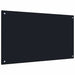 Spate de bucătărie 2 pcs Negru 100 x 60 cm sticlă securizată - WALTI WALTI