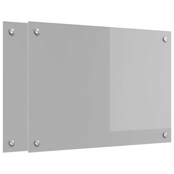 Spate de bucătărie 2 pcs Gri deschis 70 x 50 cm - WALTI WALTI