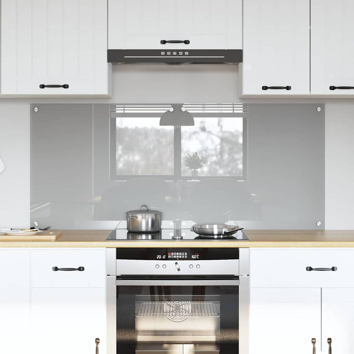 Panou de bucătărie 2 pcs Gri deschis 70 x 60 cm - WALTI WALTI