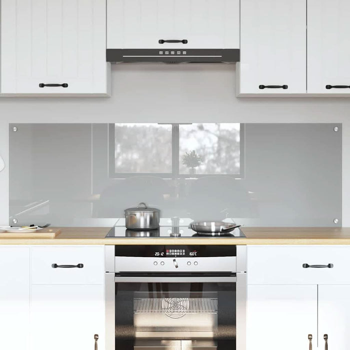 Spate de bucătărie 2 pcs Gri deschis 80 x 50 cm - WALTI WALTI