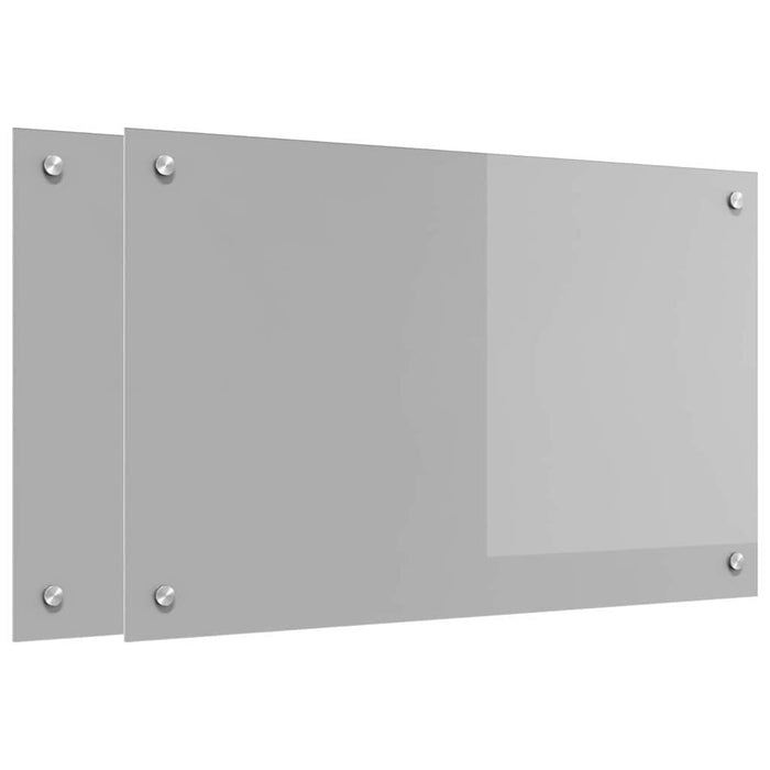 Spate de bucătărie 2 pcs Gri deschis 80 x 50 cm - WALTI WALTI