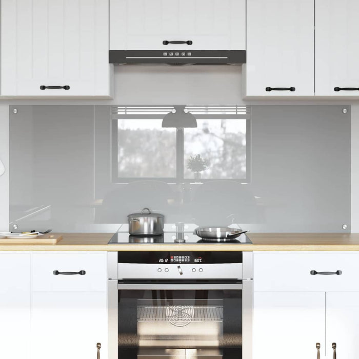 Panou de bucătărie 2 pcs Gri deschis 80 x 60 cm - WALTI WALTI