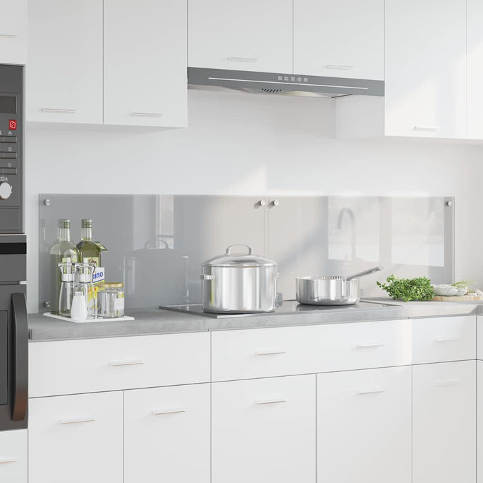 Panou de bucătărie 2 pcs Gri deschis 90 x 40 cm - WALTI WALTI