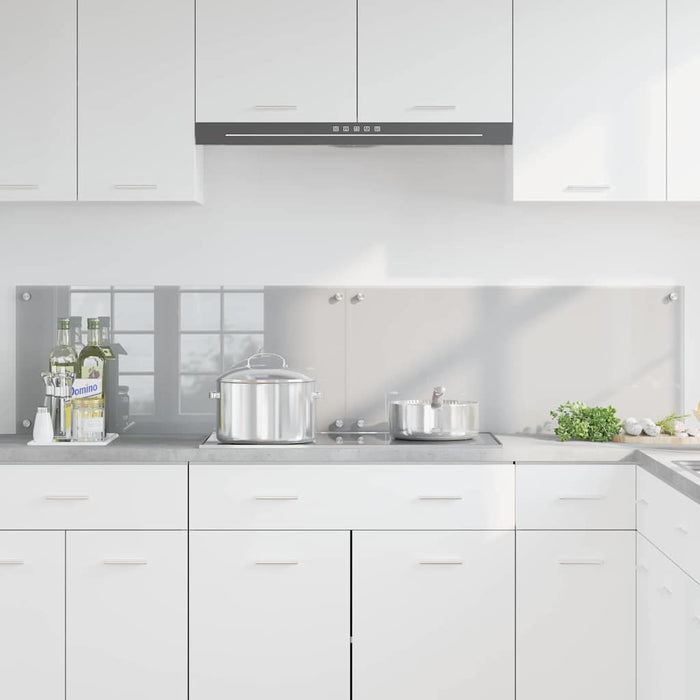 Panou de bucătărie 2 pcs Gri deschis 90 x 40 cm - WALTI WALTI