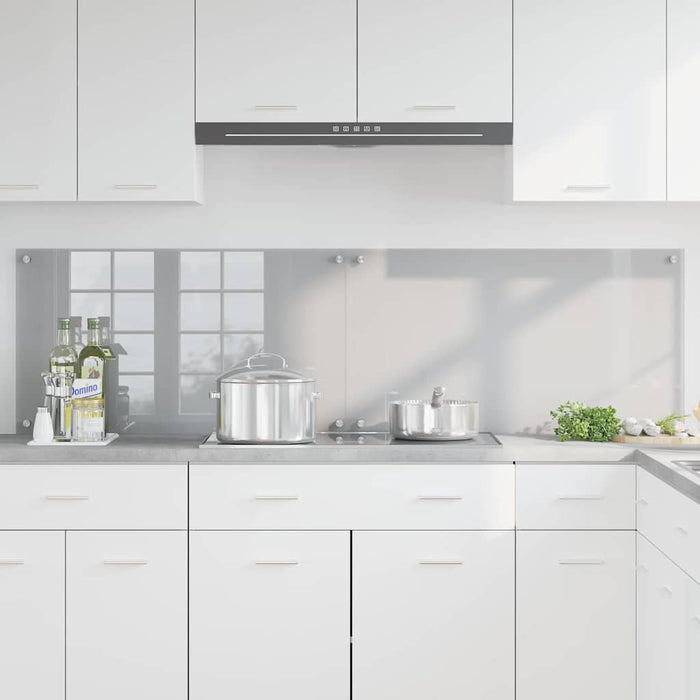 Panou de bucătărie 2 pcs Gri deschis 90 x 50 cm - WALTI WALTI