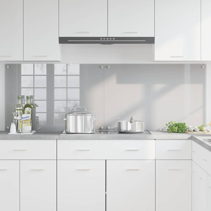 Panou de bucătărie 2 pcs Gri deschis 90 x 60 cm - WALTI WALTI