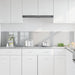 Panou de bucătărie 2 pcs Gri deschis 100 x 40 cm - WALTI WALTI