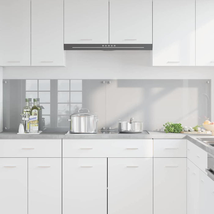 Panou de bucătărie 2 pcs Gri deschis 100 x 50 cm - WALTI WALTI