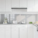 Panou de bucătărie 2 pcs Gri deschis 100 x 50 cm - WALTI WALTI
