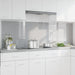 Panou de bucătărie 2 pcs Gri deschis 100 x 60 cm - WALTI WALTI