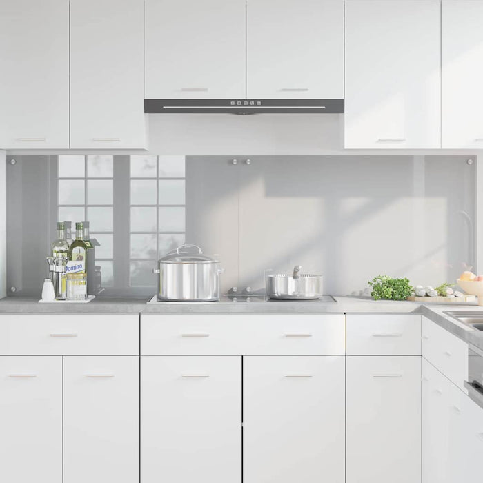 Panou de bucătărie 2 pcs Gri deschis 100 x 60 cm - WALTI WALTI