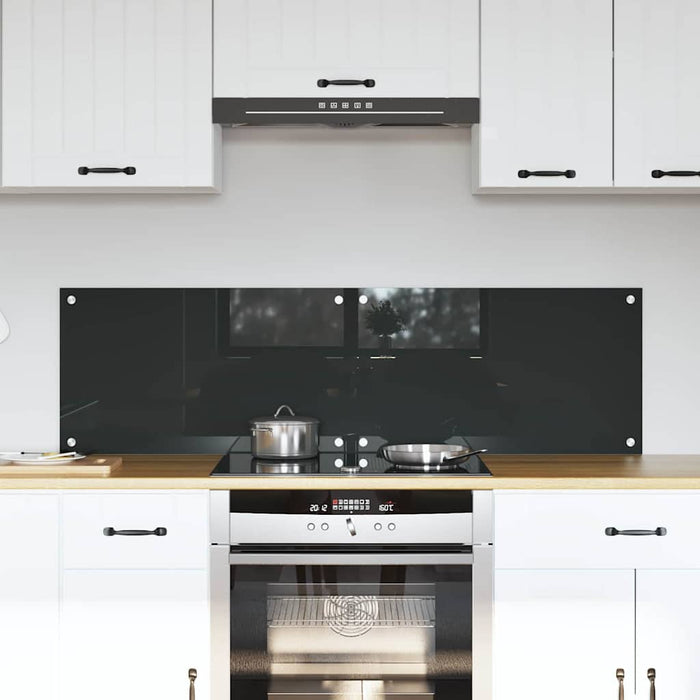 Panou de bucătărie 2 pcs Gri închis 70 x 40 cm - WALTI WALTI