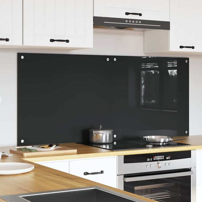 Panou de bucătărie 2 pcs Gri închis 70 x 60 cm - WALTI WALTI
