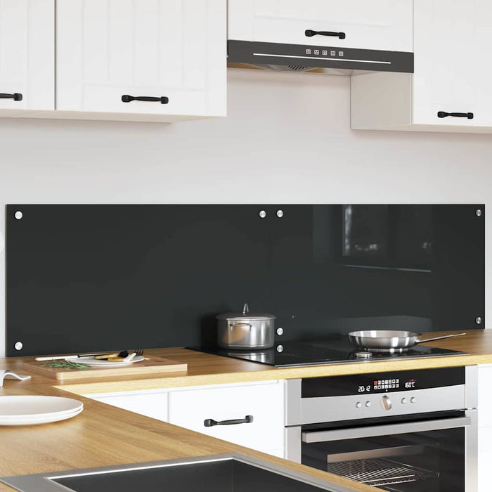Panou de bucătărie 2 pcs Gri închis 80 x 40 cm - WALTI WALTI