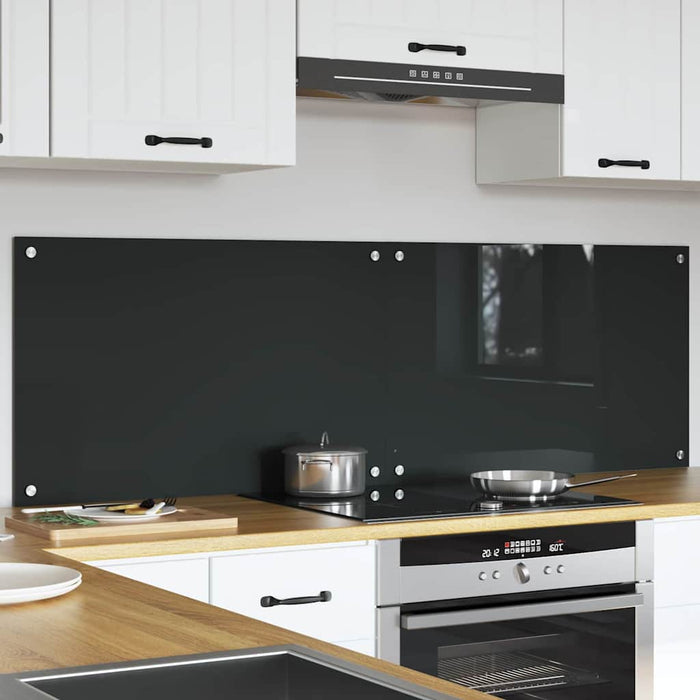 Panou de bucătărie 2 pcs Gri închis 80 x 50 cm - WALTI WALTI