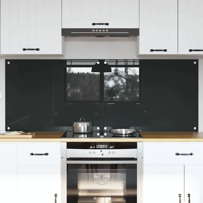 Panou de bucătărie 2 pcs Gri închis 80 x 60 cm - WALTI WALTI