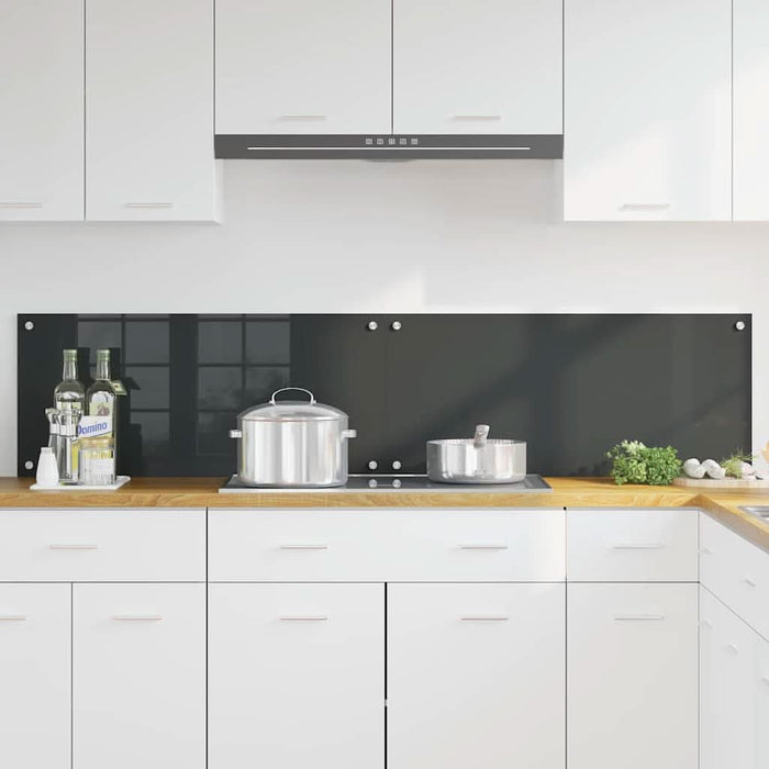 Spate de bucătărie 2 pcs Gri închis 90 x 40 cm - WALTI WALTI