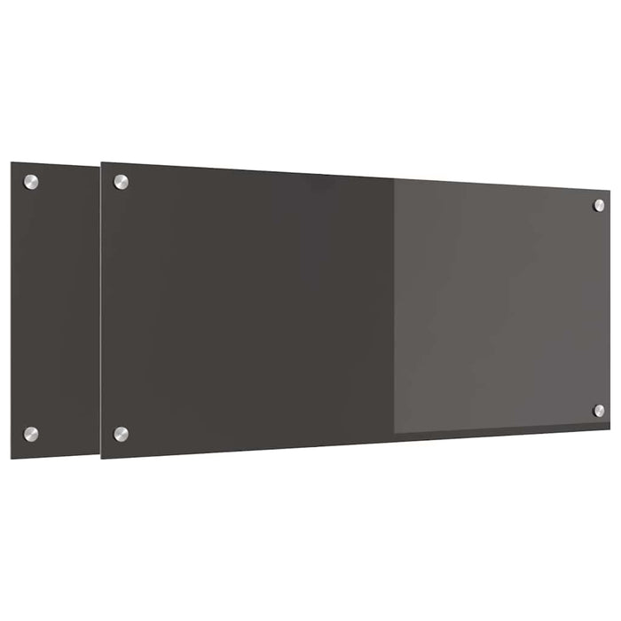 Spate de bucătărie 2 pcs Gri închis 90 x 40 cm - WALTI WALTI