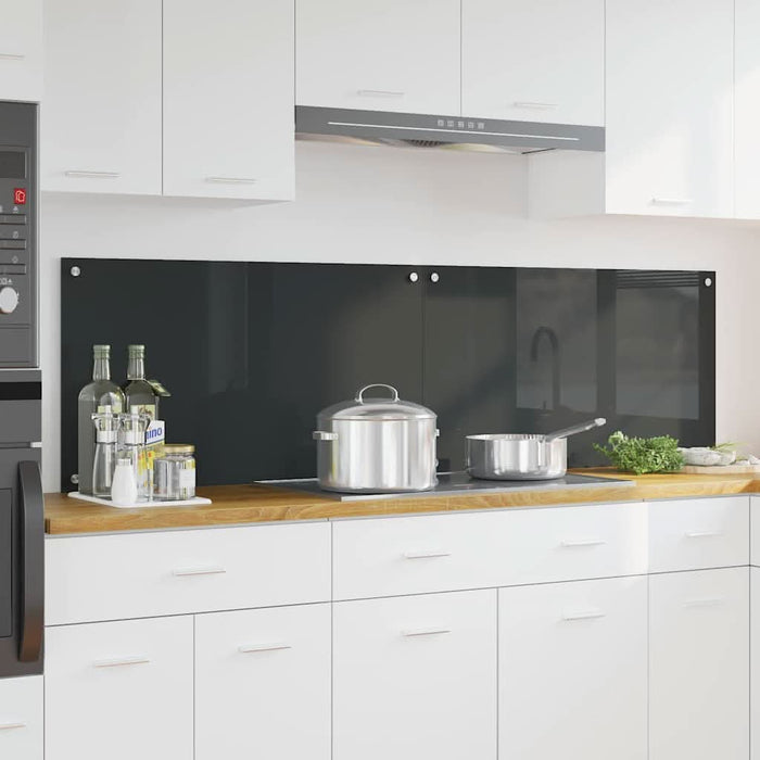Spate de bucătărie 2 pcs Gri închis 90 x 50 cm - WALTI WALTI