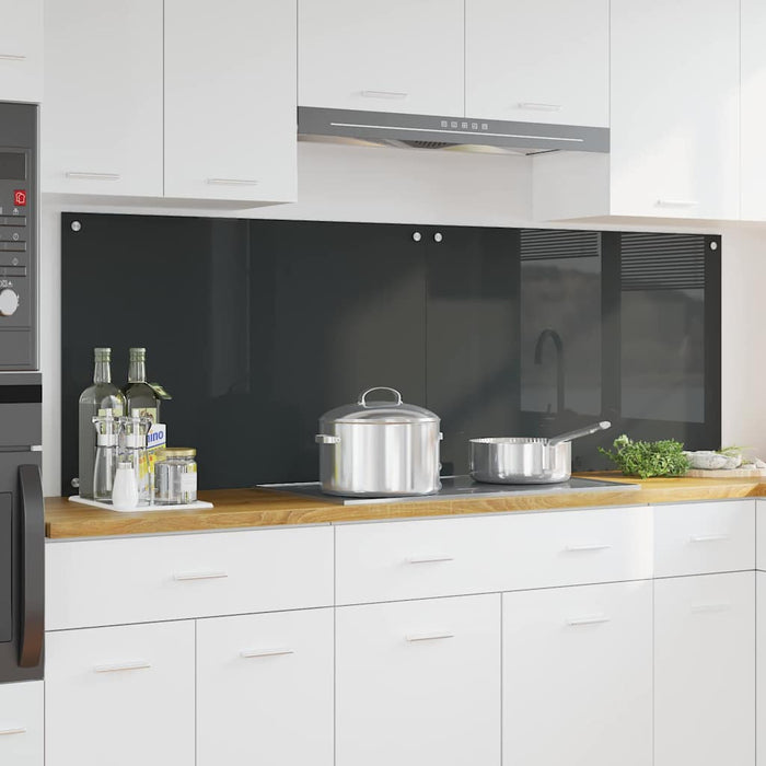 Panou de bucătărie 2 pcs Gri închis 90 x 60 cm - WALTI WALTI