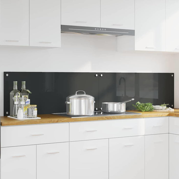 Spate de bucătărie 2 pcs Gri închis 100 x 40 cm - WALTI WALTI