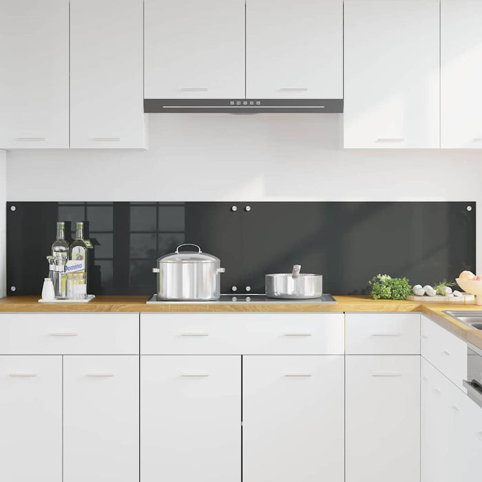 Spate de bucătărie 2 pcs Gri închis 100 x 40 cm - WALTI WALTI