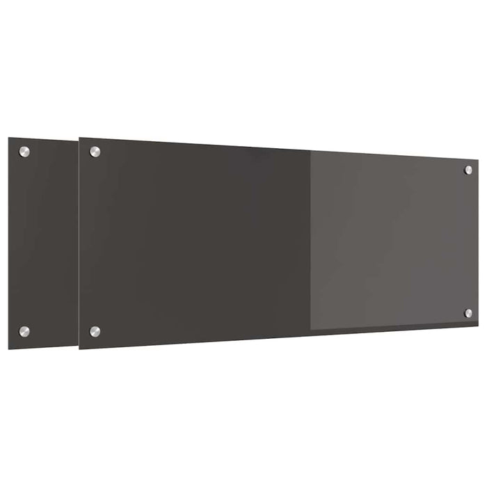 Spate de bucătărie 2 pcs Gri închis 100 x 40 cm - WALTI WALTI